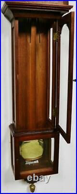 Beautiful Vintage Hermle 8 Day Westminster Chime Musical Laterndluhr Wall Clock