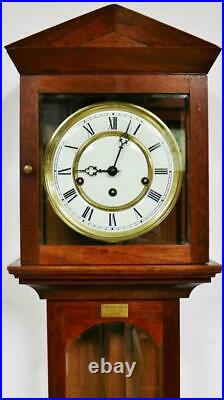 Beautiful Vintage Hermle 8 Day Westminster Chime Musical Laterndluhr Wall Clock