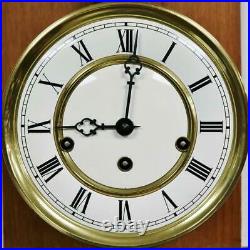 Beautiful Vintage Hermle 8 Day Westminster Chime Musical Laterndluhr Wall Clock