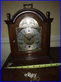 Beautiful Vintage John Smith Dutch Clock Westminster Chime Runs And Sounds Great