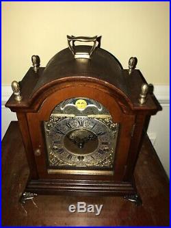 Beautiful Vintage John Smith Dutch Clock Westminster Chime Runs And Sounds Great