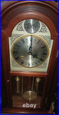 Beautiful Waltham Tempus Fugit 31 Day Chiming Wall Clock With Key