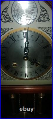 Beautiful Waltham Tempus Fugit 31 Day Chiming Wall Clock With Key