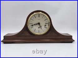 Beautiful Westminster Howard Miller 612-374 Mahogany Wood Humpback Clock. Works