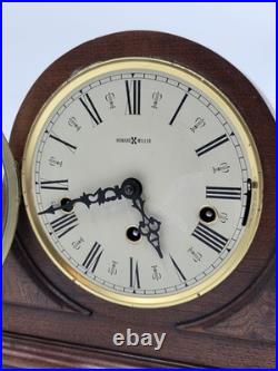 Beautiful Westminster Howard Miller 612-374 Mahogany Wood Humpback Clock. Works