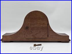 Beautiful Westminster Howard Miller 612-374 Mahogany Wood Humpback Clock. Works