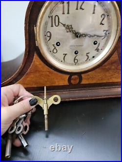 Beautiful and Rare 1936 SETH THOMAS #60 Westminster Chime Clock 124 Movement