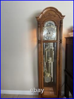 Beautifully Crafted 1980's Grandfather Clock. Excellent Condition See Photos
