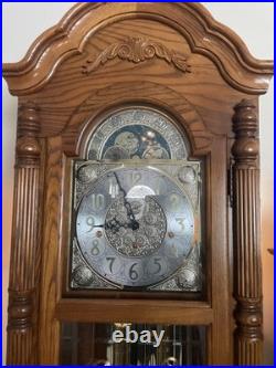 Beautifully Crafted 1980's Grandfather Clock. Excellent Condition See Photos