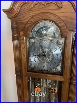 Beautifully Crafted 1980's Grandfather Clock. Excellent Condition See Photos