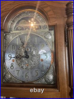Beautifully Crafted 1980's Grandfather Clock. Excellent Condition See Photos