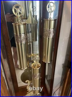 Beautifully Crafted 1980's Grandfather Clock. Excellent Condition See Photos