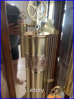 Beautifully Crafted 1980's Grandfather Clock. Excellent Condition See Photos