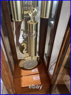 Beautifully Crafted 1980's Grandfather Clock. Excellent Condition See Photos
