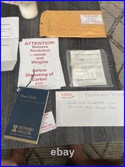 Beautifully Crafted 1980's Grandfather Clock. Excellent Condition See Photos