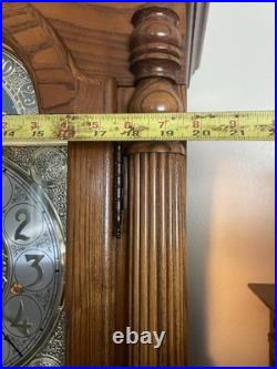 Beautifully Crafted 1980's Grandfather Clock. Excellent Condition See Photos