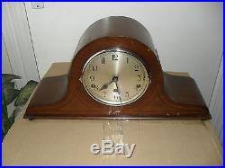 Beautifully inlaid Westminster chime Mantle Clock