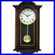 Bedford Clock Collection Bed-Noah Noah 22 Inch Chestnut Wood Chiming Pendulum