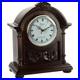 Bedford Clock Collection Wood Mantel Clock with Chimes