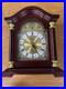Bedford Redwood Mantel Clock w Chimes 8 inch
