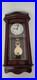 Bedford Wall Clock Collection Pendulum Westminster Chime Quartz Cherry Wood