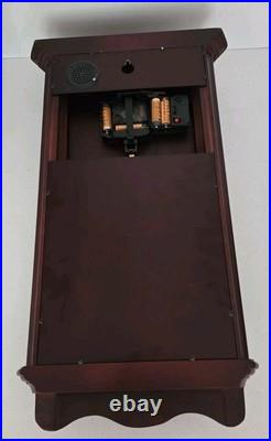 Bedford Wall Clock Collection Pendulum Westminster Chime Quartz Cherry Wood