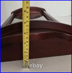 Bedford Wall Clock Collection Pendulum Westminster Chime Quartz Cherry Wood