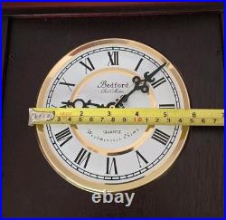 Bedford Wall Clock Collection Pendulum Westminster Chime Quartz Cherry Wood