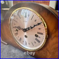 Bentima 8 Day Westminster Chime Mantel Clock German Serviced With Key Bentima 8 Day Westminster Chime Mantel Clock German Serviced With Key
