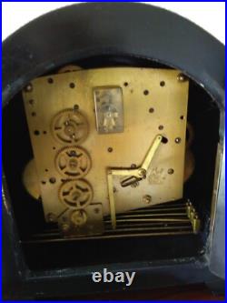 Bentima Perivale British Westminster Chime 8 Day Art Decor Mantle Clock V G C