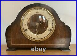 Bentima SUPERB 8 DAY WESTMINSTER CHIMING MANTEL CLOCK. FULLY WORKING