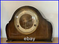 Bentima SUPERB 8 DAY WESTMINSTER CHIMING MANTEL CLOCK. FULLY WORKING