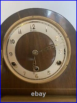 Bentima SUPERB 8 DAY WESTMINSTER CHIMING MANTEL CLOCK. FULLY WORKING