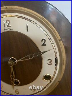 Bentima SUPERB 8 DAY WESTMINSTER CHIMING MANTEL CLOCK. FULLY WORKING