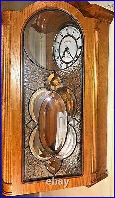 Boston Clock Company Quartz Pendulum Wall Clock with Westminster Chime SALE
