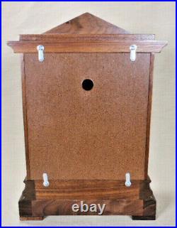 Bracket Clock with Chimes / Walnut Case / Handmade