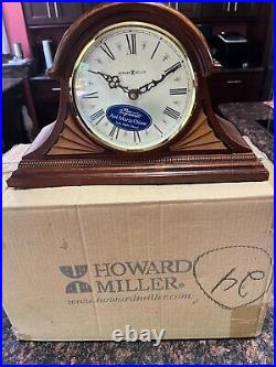 Brand New Unused Vintage Howard Miller Tristan Mantle Clock 635-111 Box, Manual