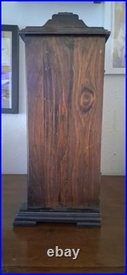 Bueatiful Vintage Wuersch Mantel Clock with Westminster Chimes With Key Running Bueatiful Vintage Wuersch Mantel Clock with Westminster Chimes With Key Running