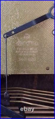 Bueatiful Vintage Wuersch Mantel Clock with Westminster Chimes With Key Running Bueatiful Vintage Wuersch Mantel Clock with Westminster Chimes With Key Running