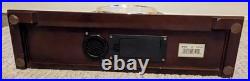 Bulova B1929 Westminster Chime Quartz Mahogany Wood Finish Mantel Clock