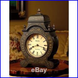 Bulova B5502 Victoria Mantel Majesti Dual Chimes Westminster Whittington Clocks