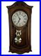 Bulova C3542 Cranbrook Westminster Triple Chime Clock Walnut Finish