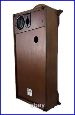 Bulova C3542 Cranbrook Westminster Triple Chime Clock Walnut Finish