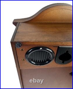 Bulova C3542 Cranbrook Westminster Triple Chime Clock Walnut Finish
