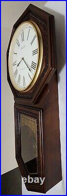 Bulova C4416 Regulator Wall Clock Westminister & Ave Maria Chime Germany 32.5