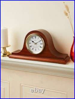 Bulova Chiming Mantel Clock Classic Mahogany Finish Westminster Melody Bulova Chiming Mantel Clock Classic Mahogany Finish Westminster Melody