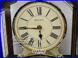 Bulova Mantel Clock- The Bardwellin Antique Walnut Finish B1987