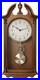 Bulova Saybrook Wall Clock Brown Cherry