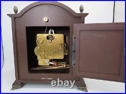 Bulova Tempus Fugit Carriage Chime Westminster Mechanical Mantel Clock 340-020