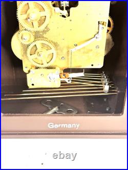 Bulova Tempus Fugit Westminster Chime Mantel Clock 340-020 Fully Serviced